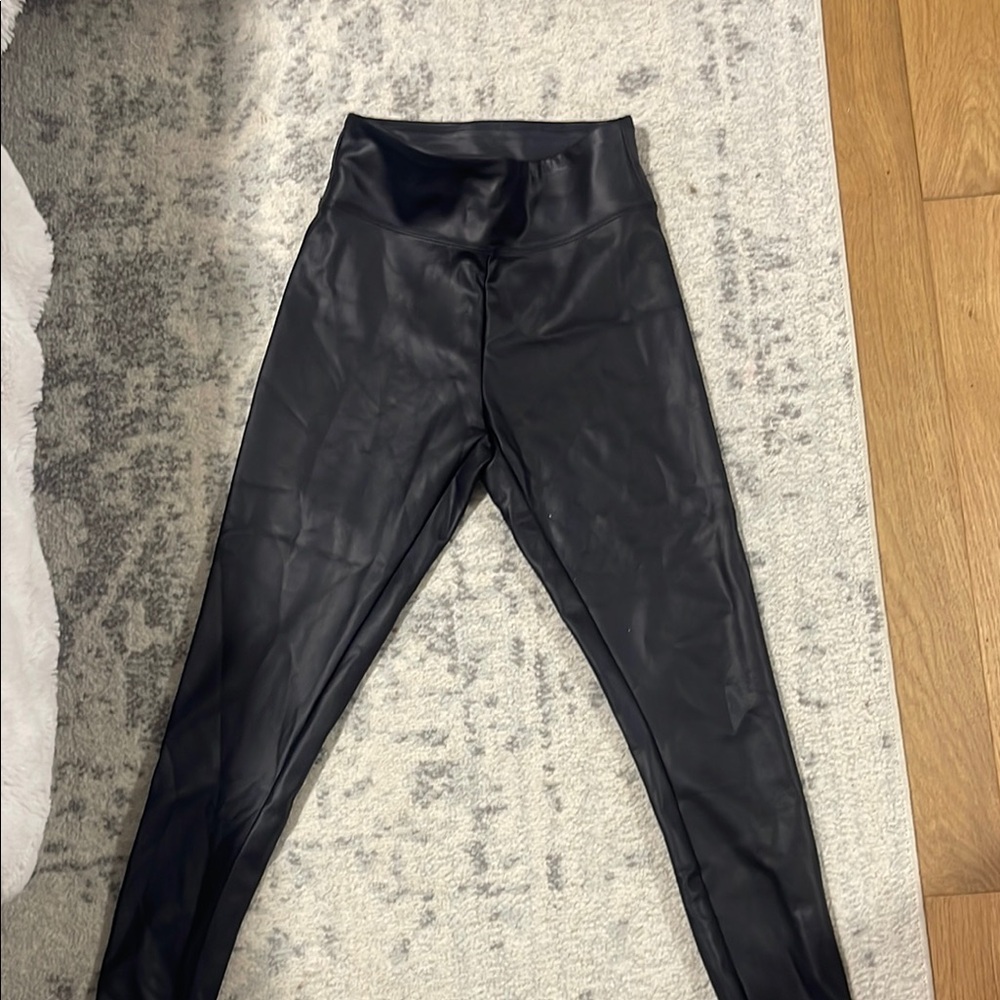 Express Black Leggings Form-Fitting Full-Length